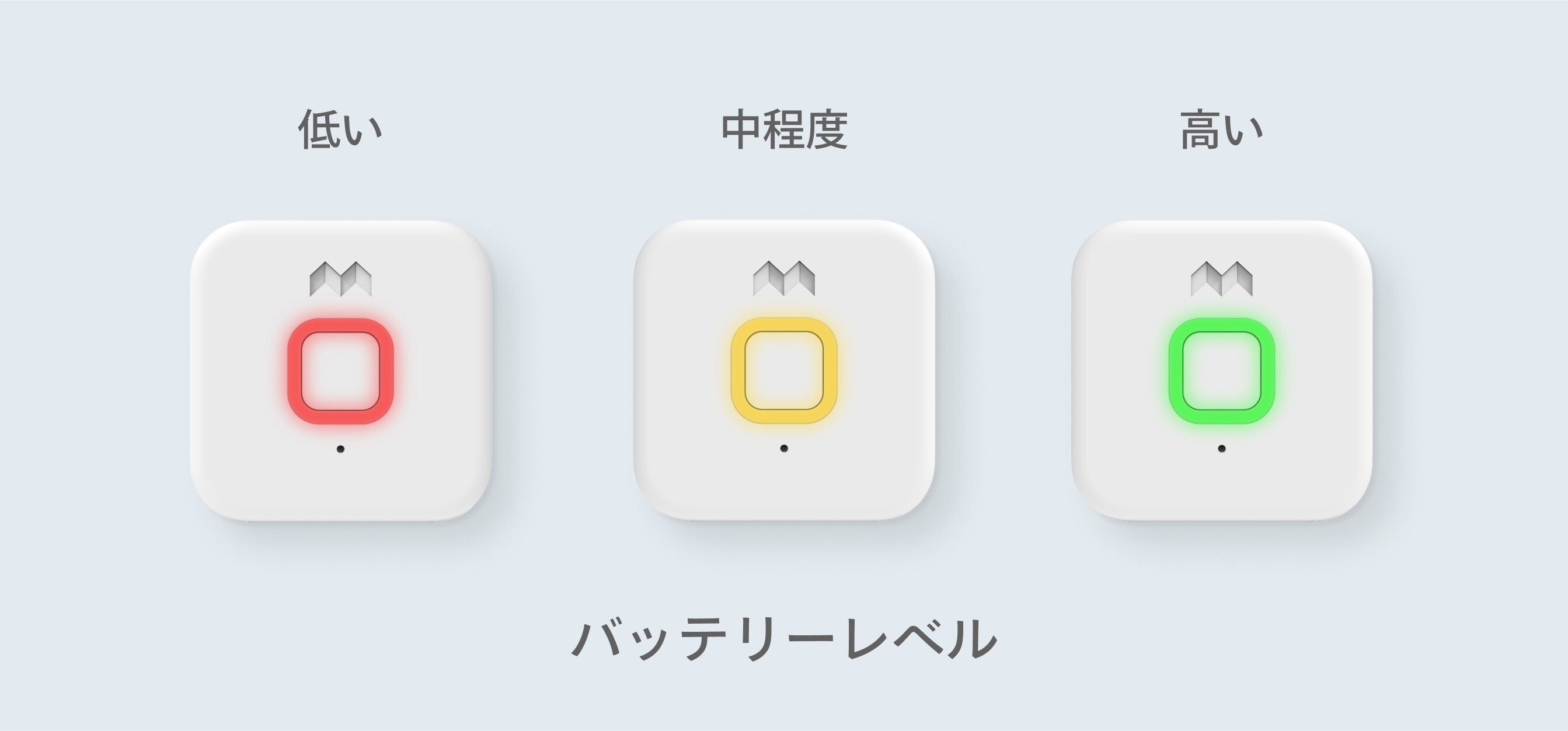 画像：「充電中のバッテリーレベル」