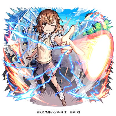 TVアニメ『とある科学の超電磁砲』×モンスト初コラボを12月13日 TVアニメ『とある科学の超電磁砲』×モンスト初コラボを12月13日