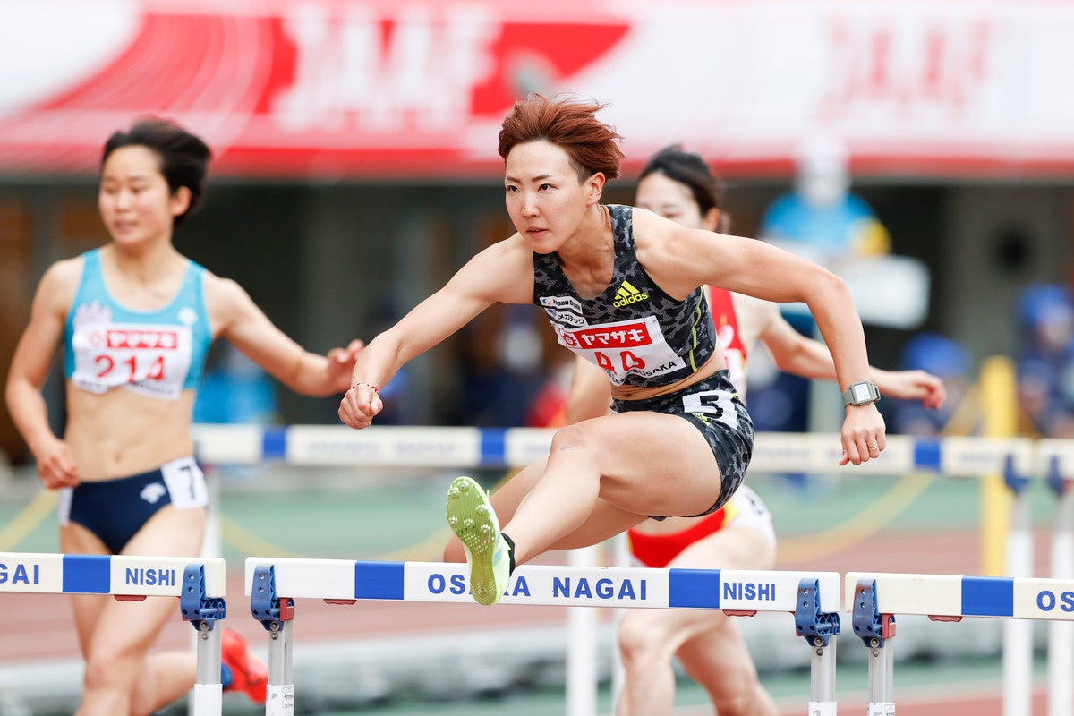 ハードル　陸上　ニシ　フレキ　中女中男高女小　田中ゆみ ハードル 陸上 ニシ 小中女中男高女400m男400女サイズ 田中ゆみ