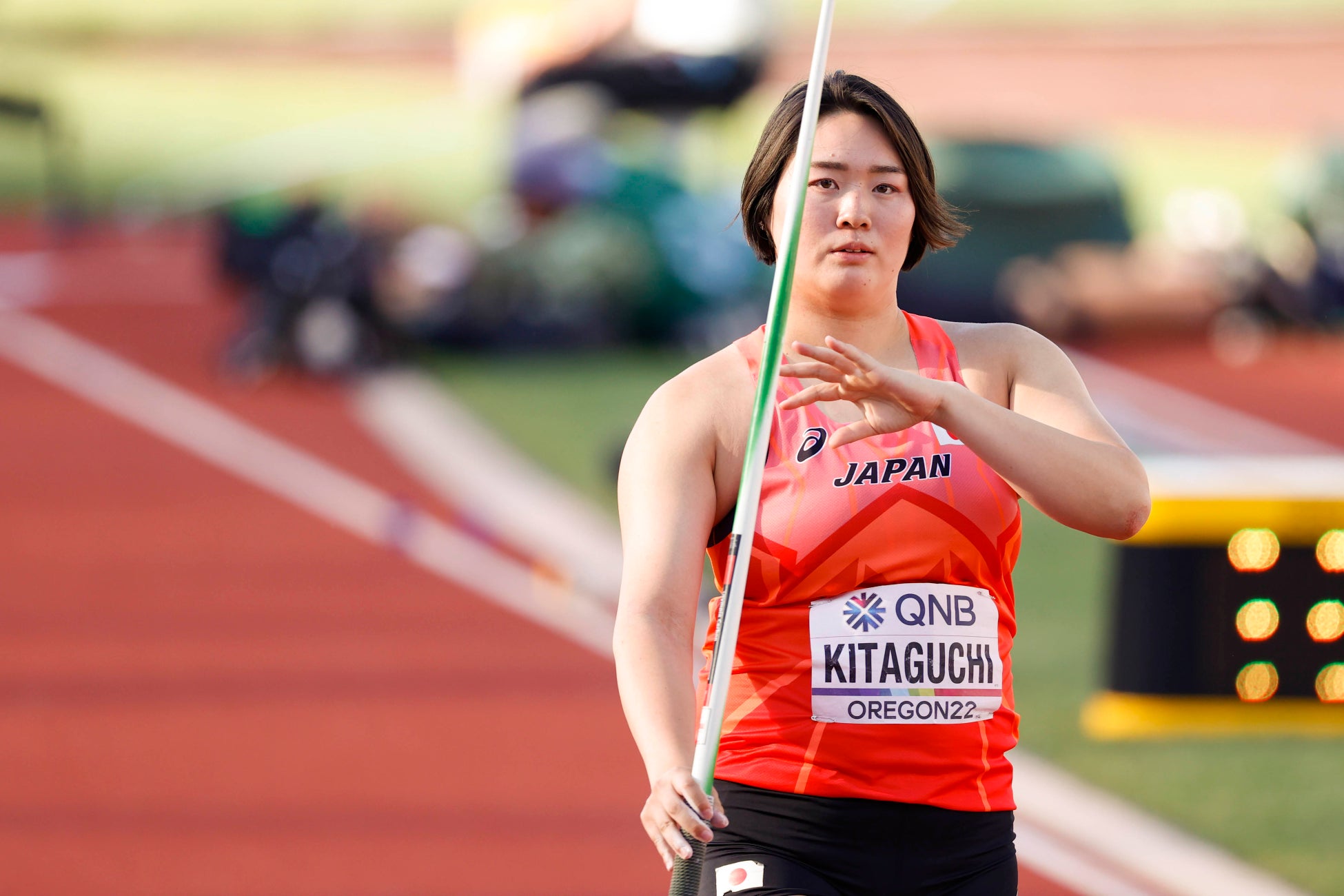 【世界陸上】女子やり投・北口榛花銅メダル:女子フィールド種目で日本人初めてのメダル獲得! スポーツマニア