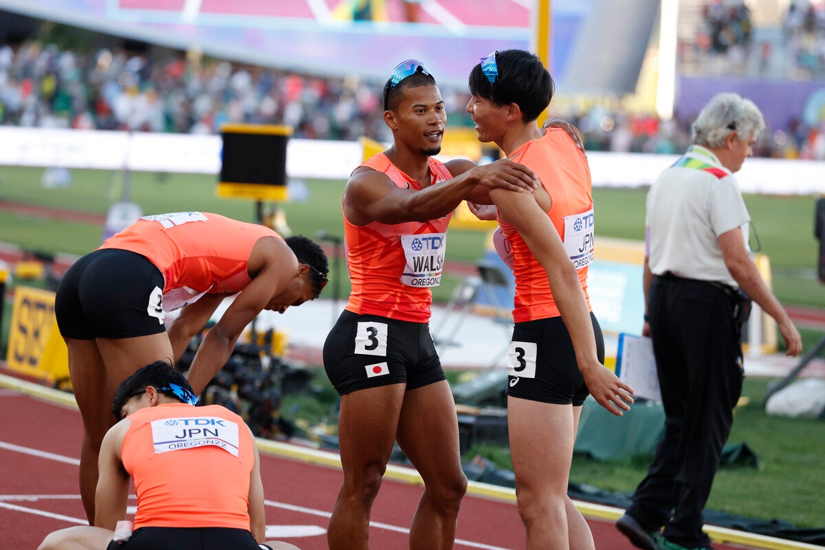 世界陸上 男子4 400mリレー アジア新記録 世界選手権最高成績で4位入賞 公益財団法人日本陸上競技連盟のプレスリリース 世界陸上 男子4 400mリレー アジア新記録 世界選手権最高成績で4位入賞 公益財団法人日本陸上競技連盟のプレスリリース