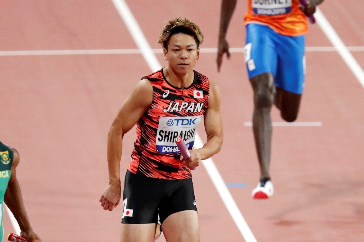 2019世界陸上日本代表男子公式Tシャツ