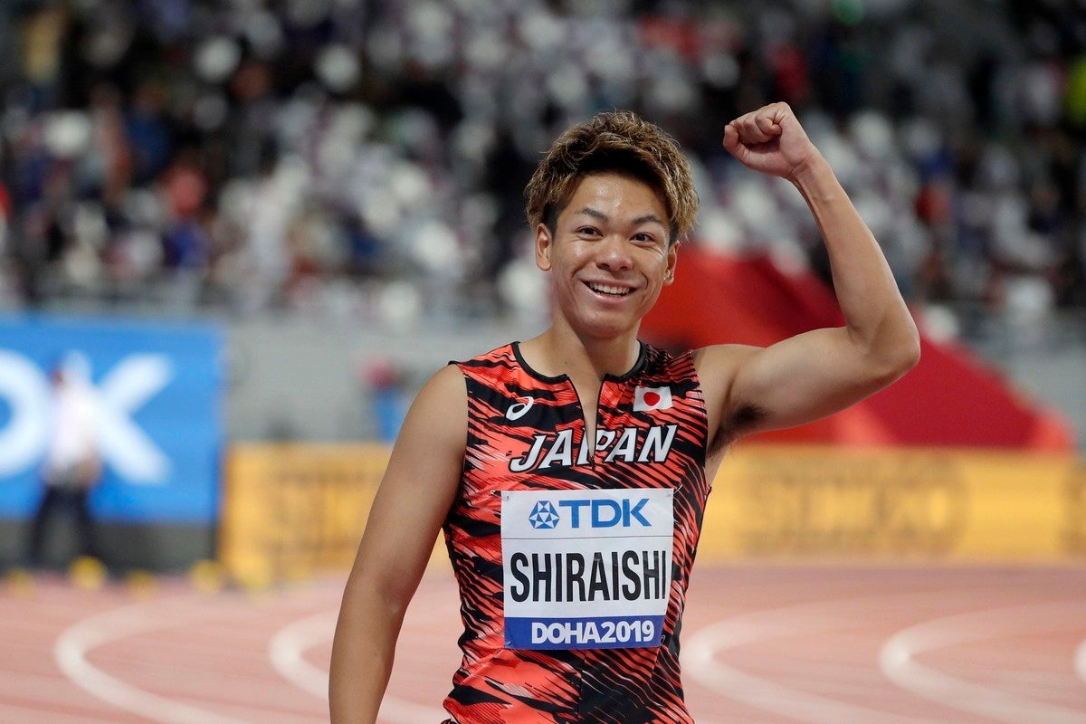 2019世界陸上日本代表男子公式Tシャツ
