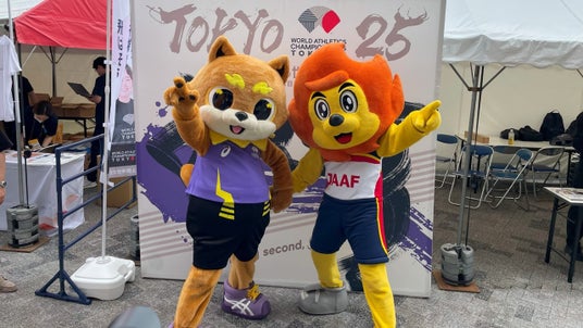 【#日本選手権満喫】りくワンとアスリオンがやってくる! 【#日本選手権満喫】りくワンとアスリオンがやってくる!