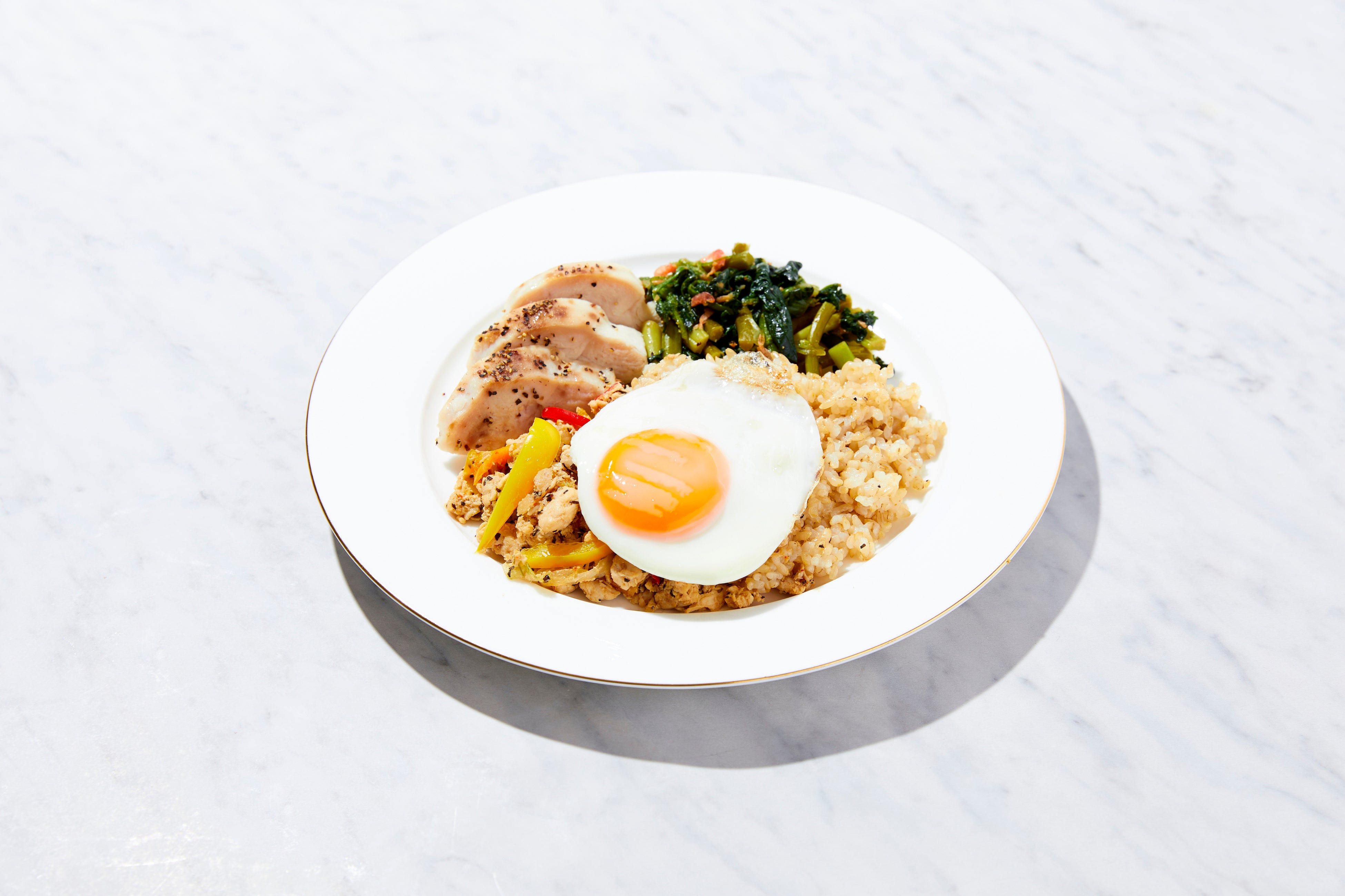 ガパオライスセット