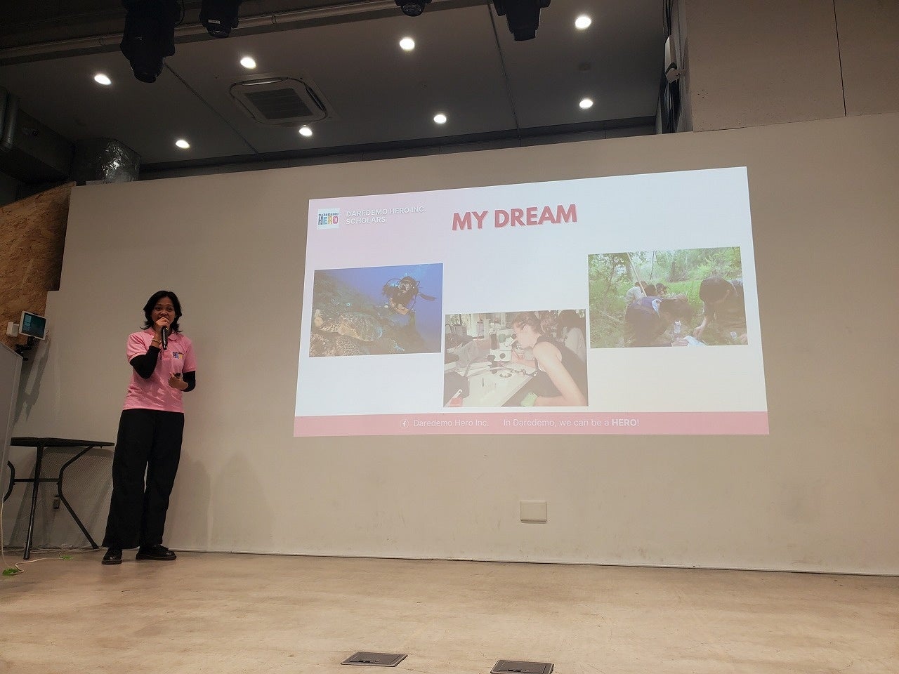 生物学者やビジネスで成功したいなど、夢を熱く語るフィリピンの子どもたち