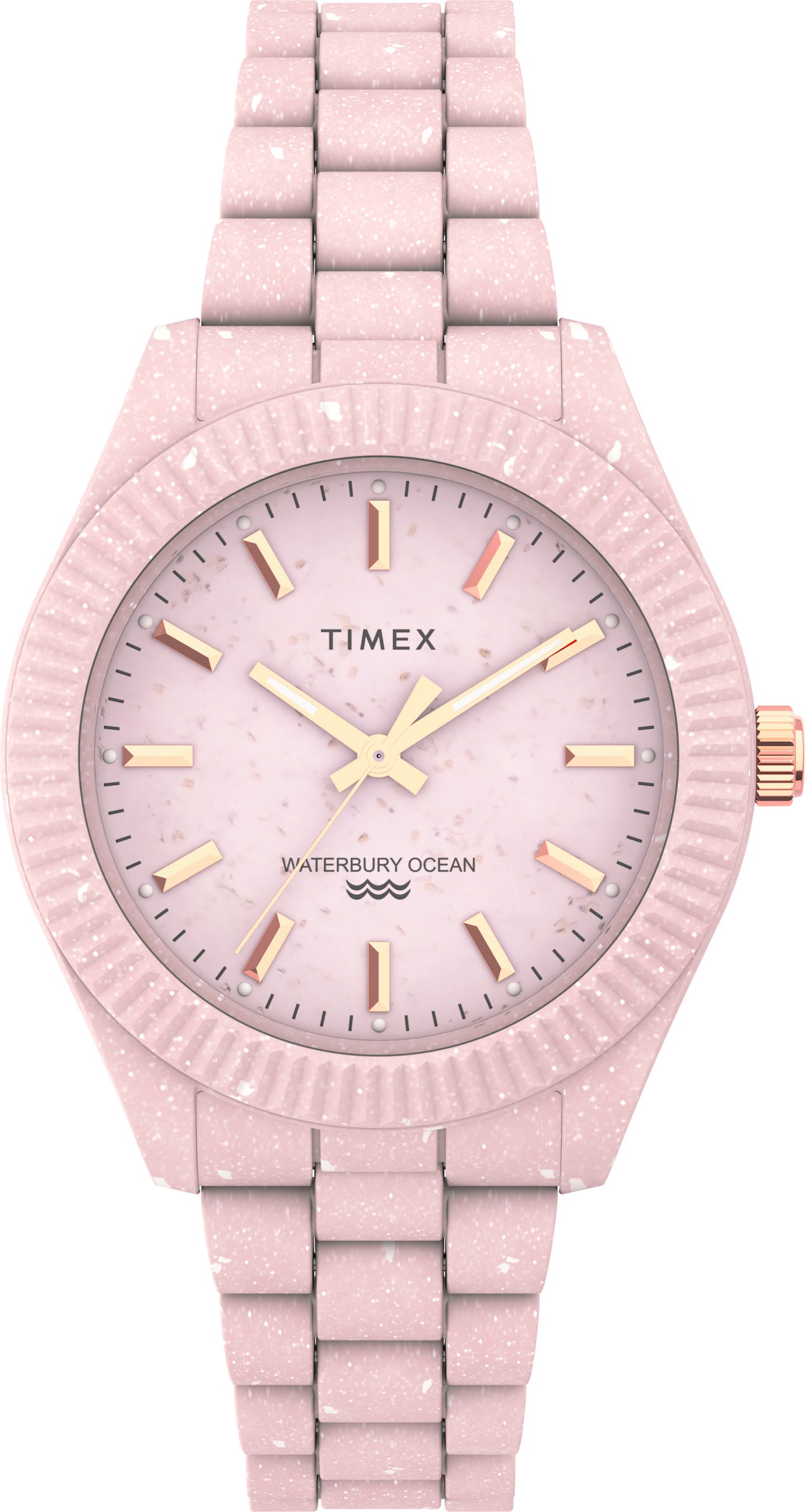 TIMEX タイメックス ウォーターベリー ピンク タイメックス」の創業地の名を冠した『ウォーターベリー』から