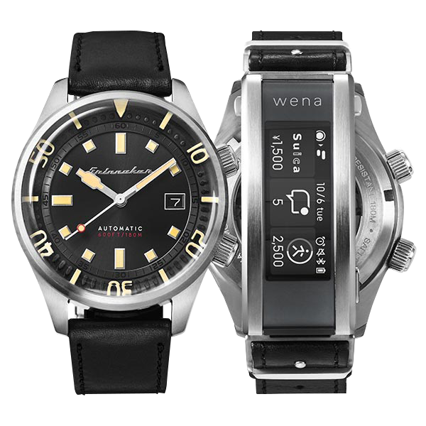 【未使用品】wena 3 SV & wena専用エンドピース SVセット販売 11月27日発売予定のスマートウォッチ「wena 3」、予想を大幅に