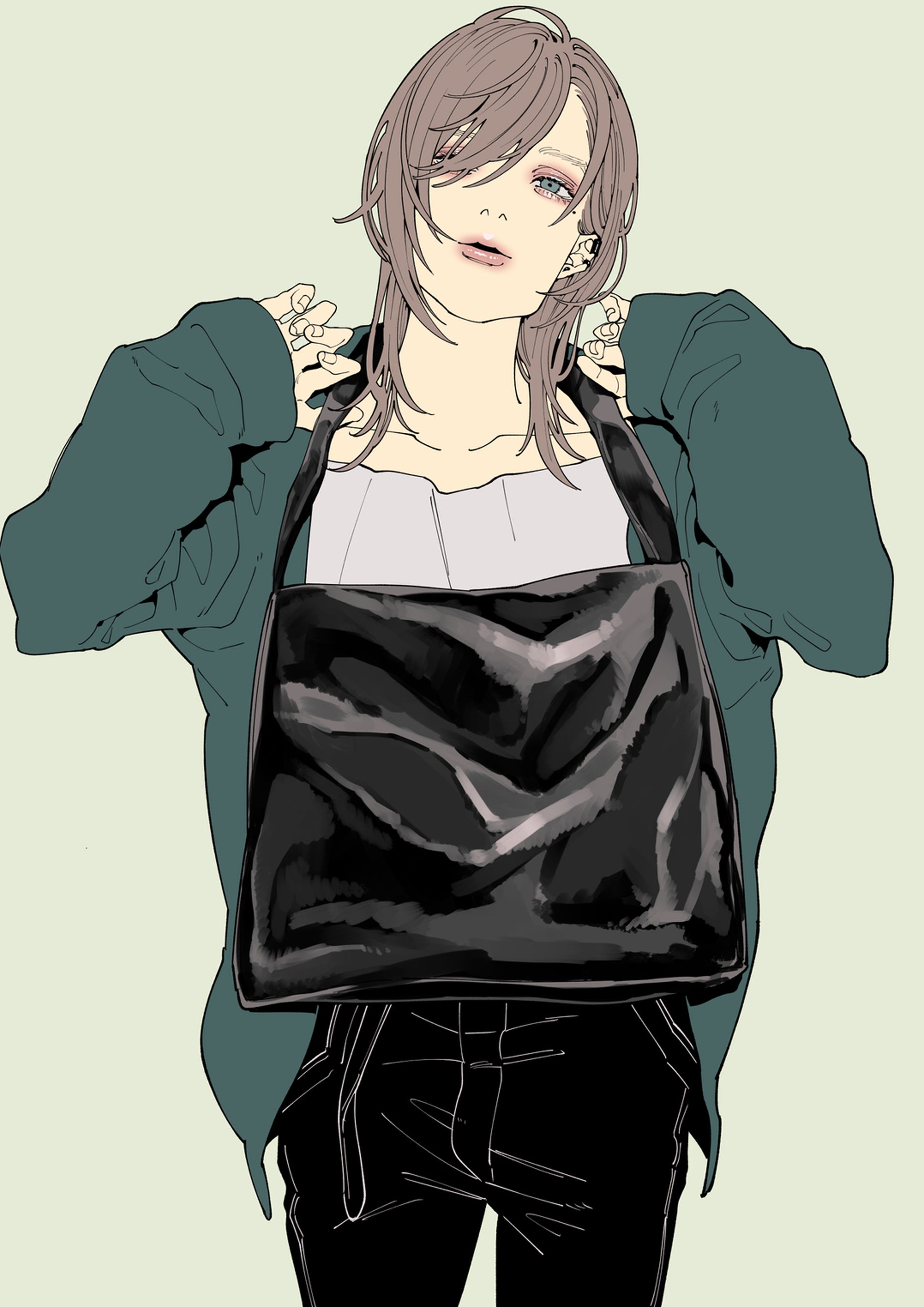 ワンショルダーバッグ Black￥18,700（税込）