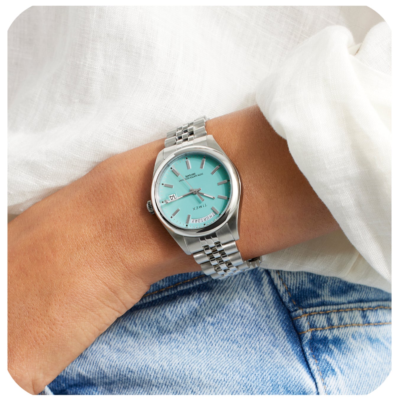 米国の腕時計ブランド「TIMEX /タイメックス」は「ICE BLUE 米国の腕時計ブランド「TIMEX /タイメックス」は「ICE BLUE
