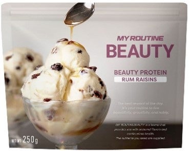 マイルーティーン BEAUTY&nbsp; ラムレーズン風味　250g