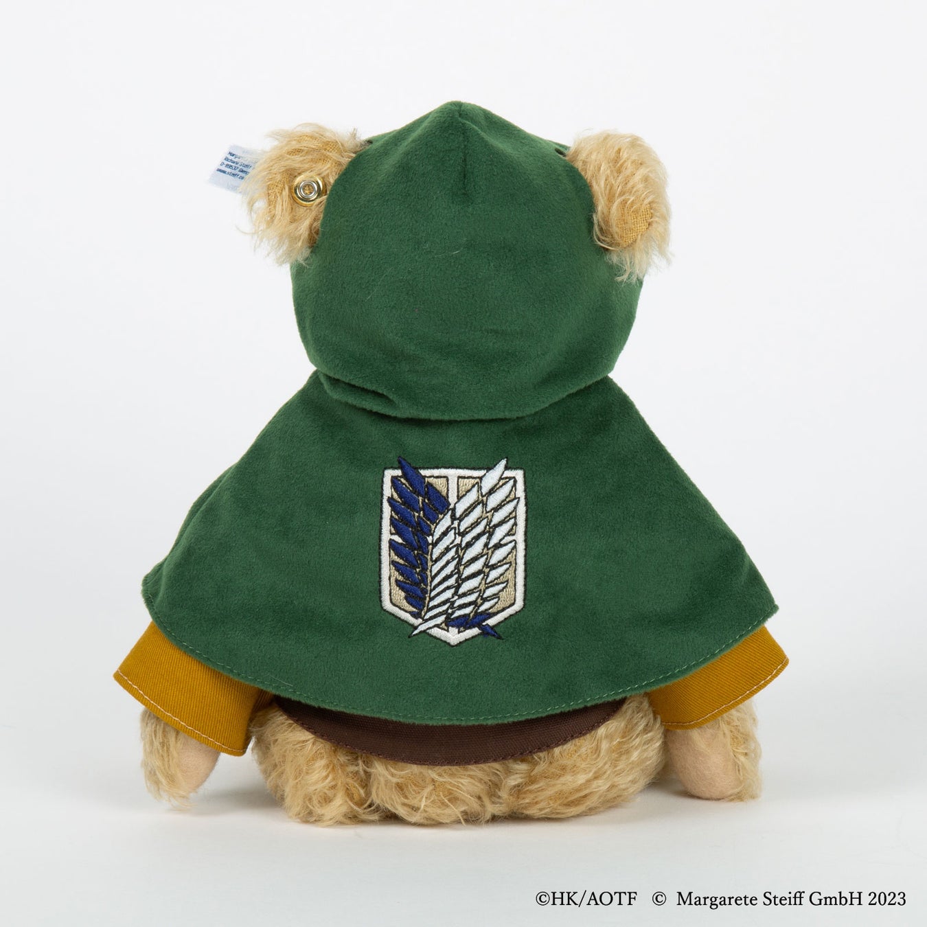 TVアニメ『進撃の巨人』の主人公『エレン・イェーガー』が『Steiff』のテディベアとして登場 TVアニメ『進撃の巨人』の主人公『エレン・イェーガー』が『Steiff』のテディベアとして登場