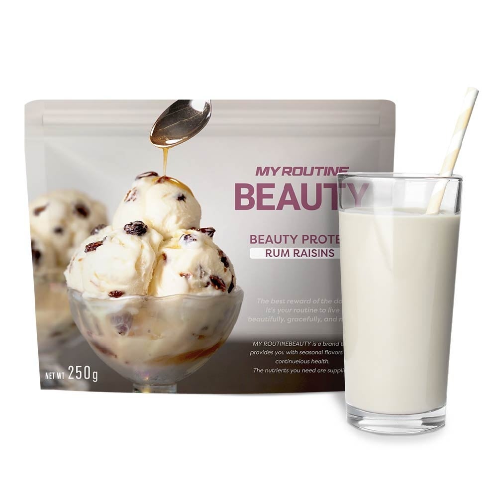マイルーティーン BEAUTY ラムレーズン風味 250g