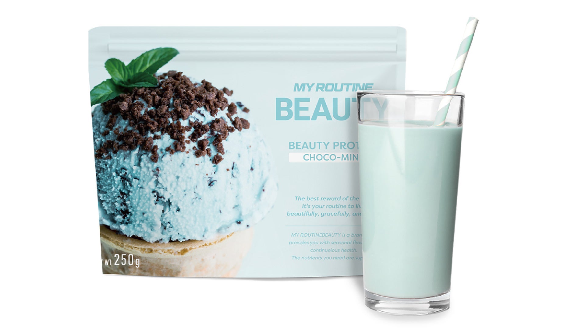 マイルーティーン BEAUTY チョコミント風味　250g