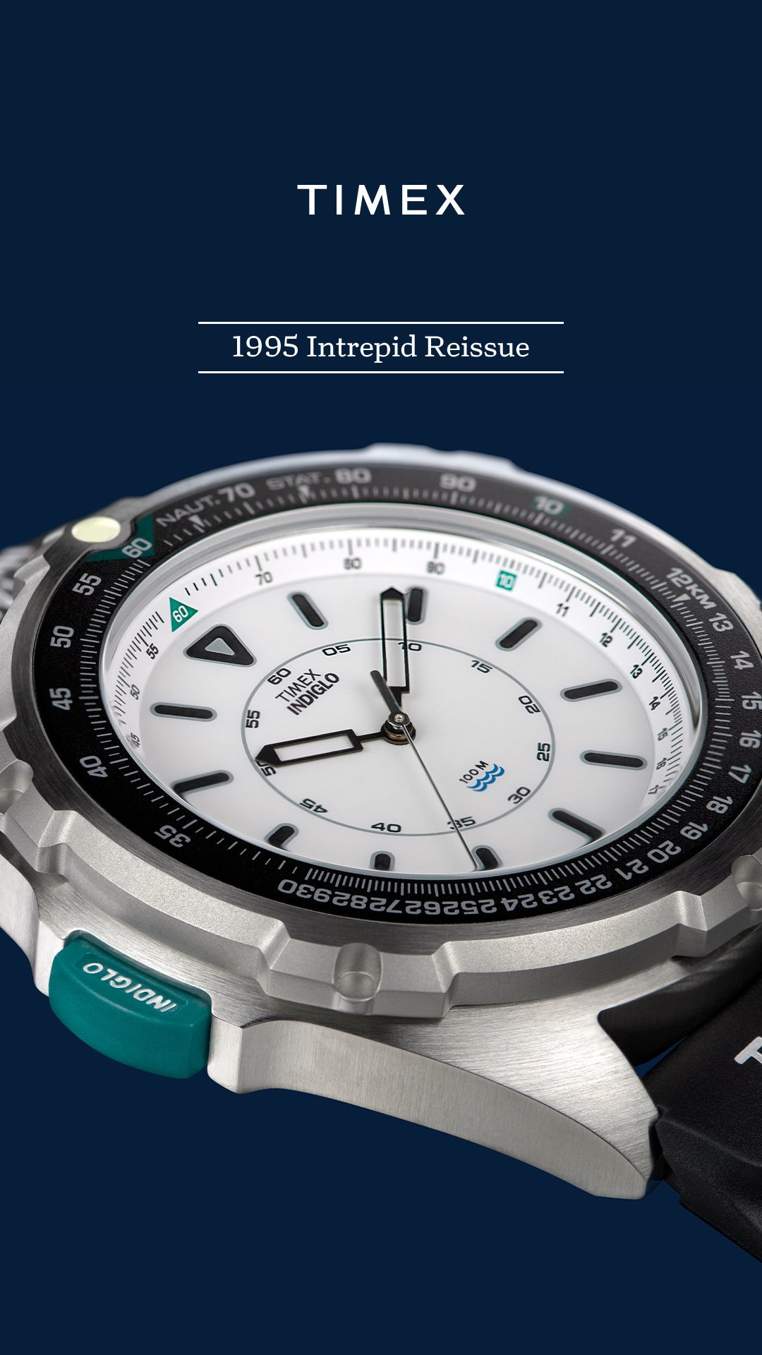 ダイタイ腕時計 時代を超えて復刻する、1995年の名作ダイバーズウォッチ。TIMEX