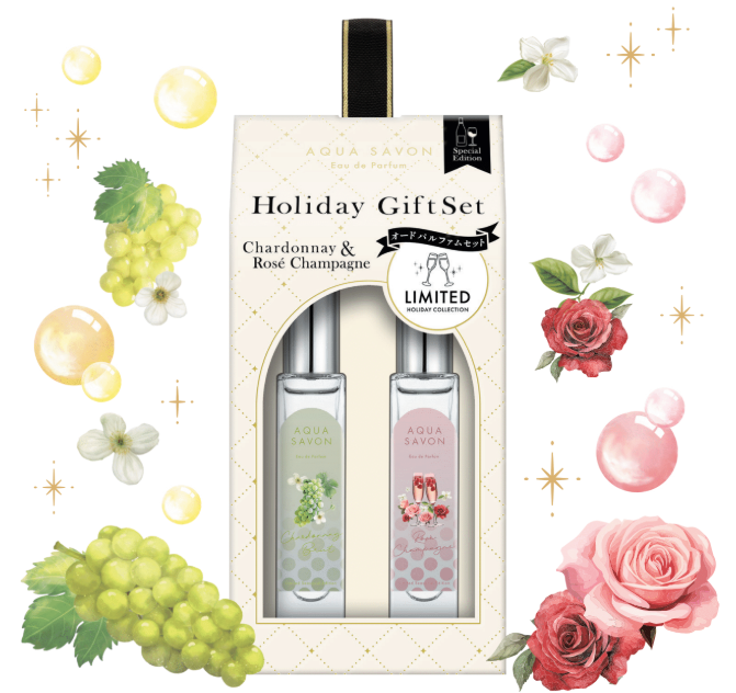 アロマリン　フレグランス&アクアシャボン 累計出荷本数960万本突破！(※1)限定のフレグランスコフレとして