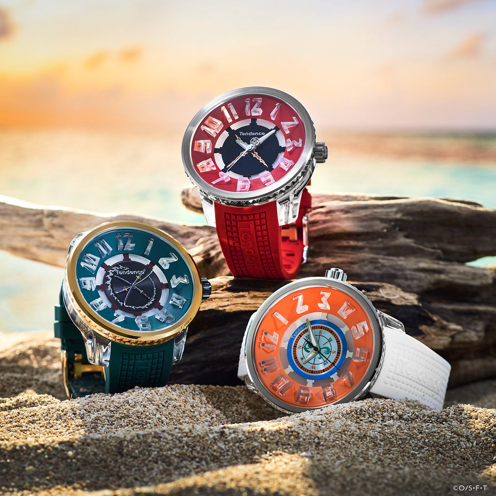 なおきワンピース★腕時計 スイス生まれの時計ブランドTendence（テンデンス）は人気TVアニメ