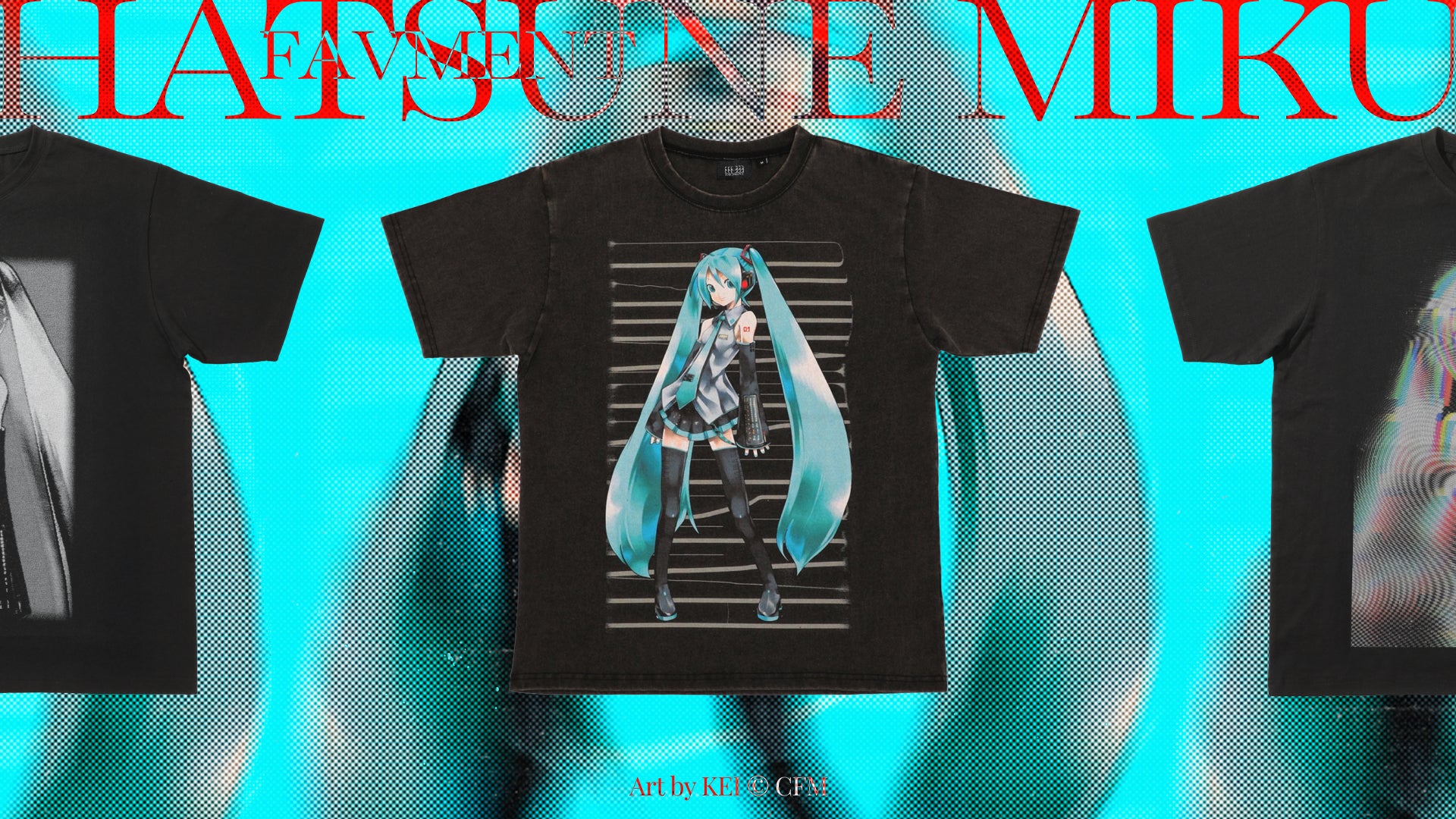 バーチャルシンガー「初音ミク」のアパレルコレクションが登場!1/23 バーチャルシンガー「初音ミク」のアパレルコレクションが登場!1/23