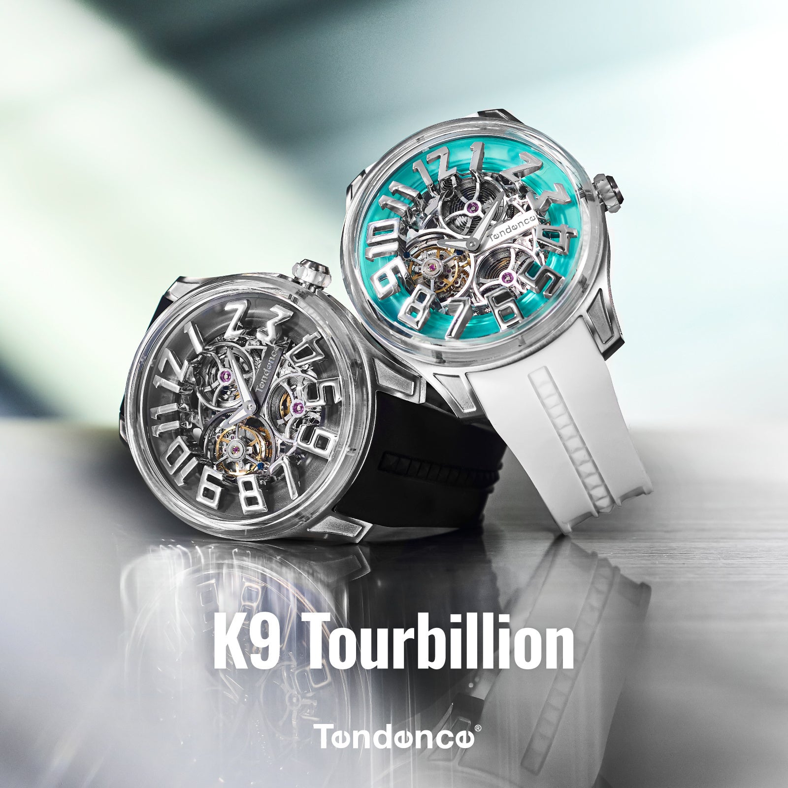 【世界限定100本】即完売した幻のモデル「K9 Tourbillion」から新色が登場。スイス生まれの時計ブランドTendence（テンデンス）はトゥールビヨン搭載の新色2モデルを発売。