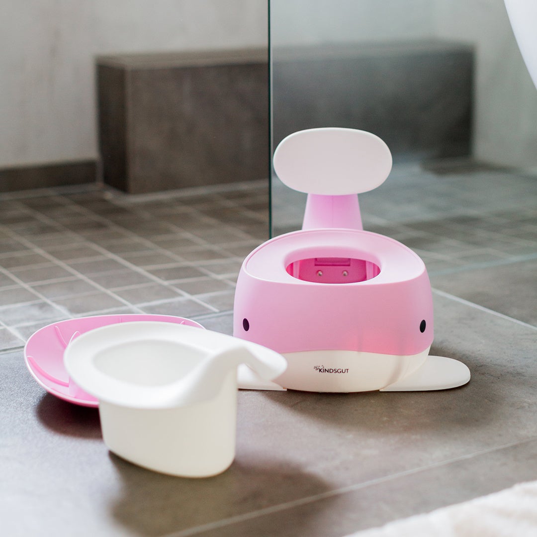 キンズグート くじらのおまる ピンク