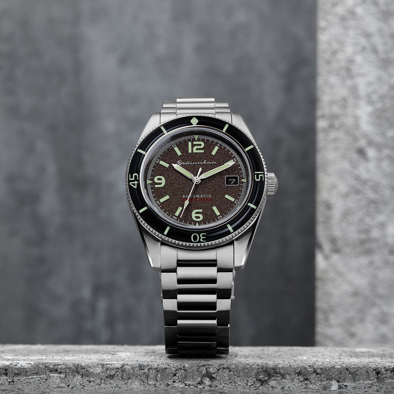 イタリア発の腕時計 スピニカー Spinnaker から ダイヤルの緻密な 加工でヴィンテージデザインを表現した フルース Fleuss が3月18日 金 に発売 株式会社ウエニ貿易のプレスリリース イタリア発の腕時計 スピニカー Spinnaker から ダイヤルの緻密な 加工でヴィンテージデザインを表現した フルース Fleuss が3月18日 金 に発売 株式会社ウエニ貿易のプレスリリース