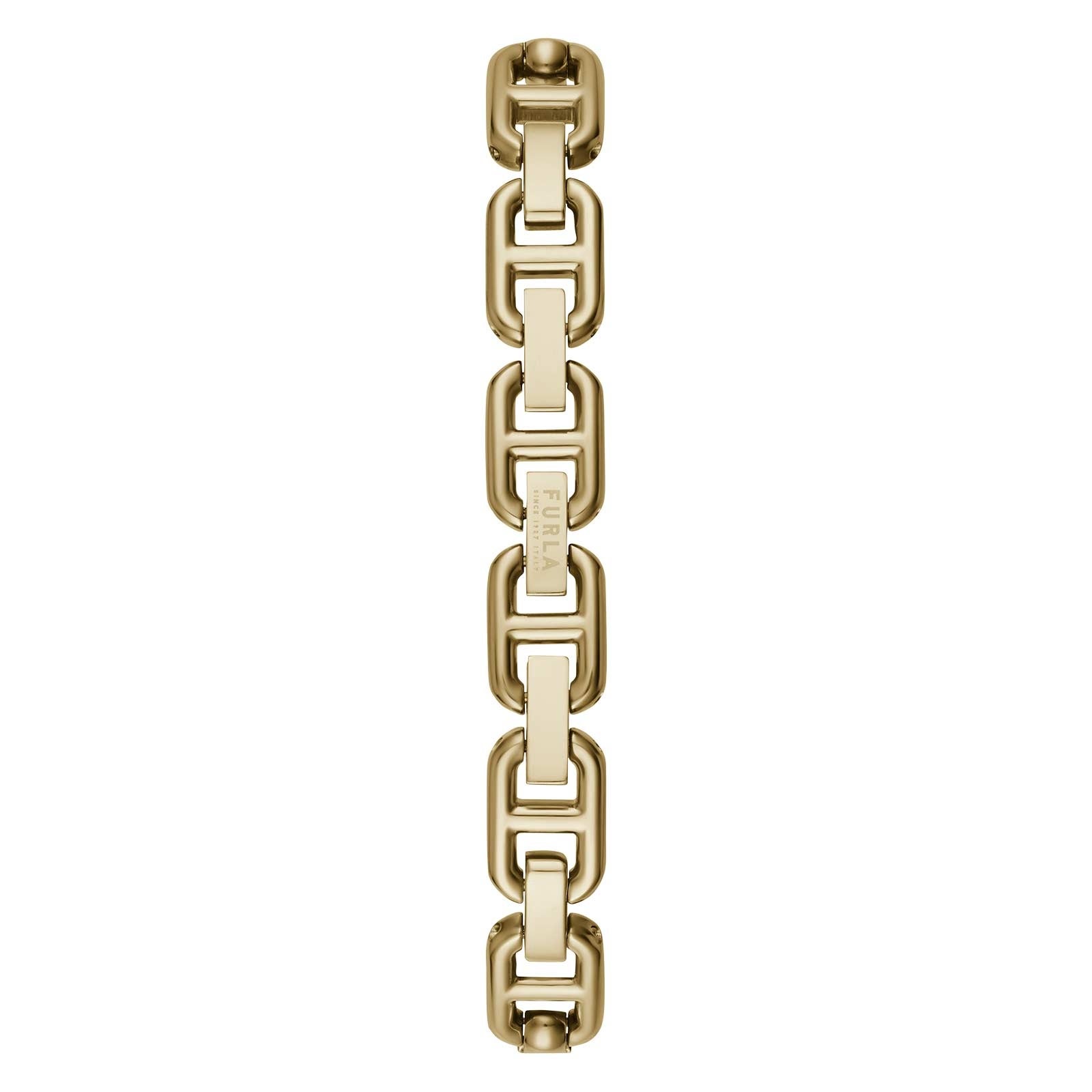 FURLA フルラ チェーンスクエア腕時計 ゴールド 調整チェーン付き FURLA (フルラ) の新作時計『 FURLA CHAIN SQUARE (フルラ