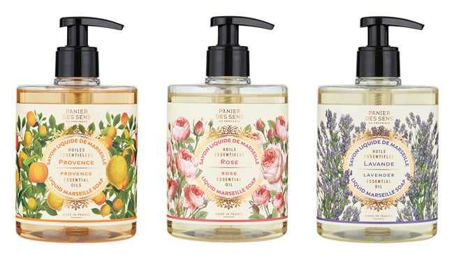 左から プロバンス、ローズ、ラベンダー