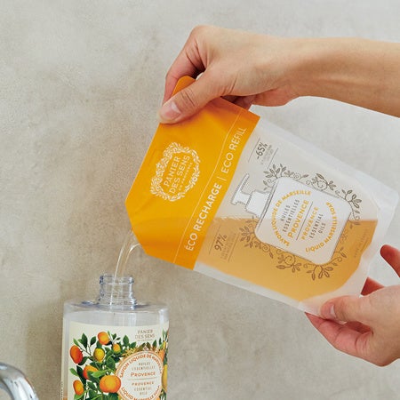 人や環境のことを考えて作られたリフィル