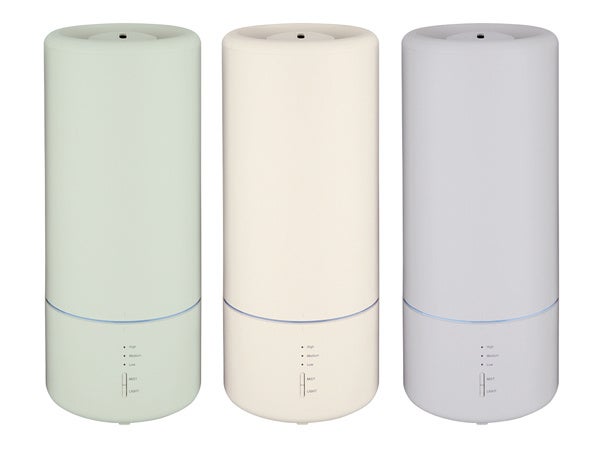 左から ペールグリーン、ウォームホワイト、ライトグレー