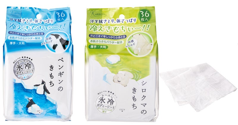 左 ペンギン、右 シロクマ 