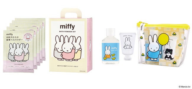 左 バスパウダーセット、右 ハンドケアセット