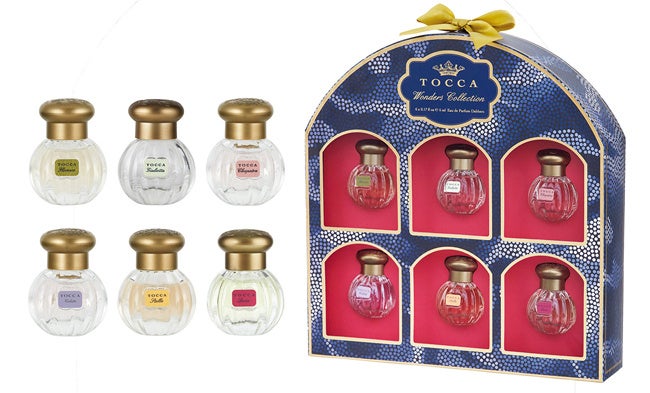TOCCA ボディーケアセット　香水　キャンドル TOCCA Beautyからミニサイズのオードパルファムセット