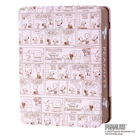 裏面はかわいいコミック柄