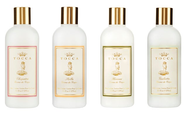 ボディーローション　クレオパトラの香り、ステラの香り、フローレンスの香り、ジュリエッタの香り