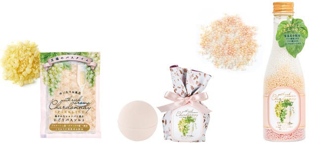 にごりバスソルト、バスボム、バスパール