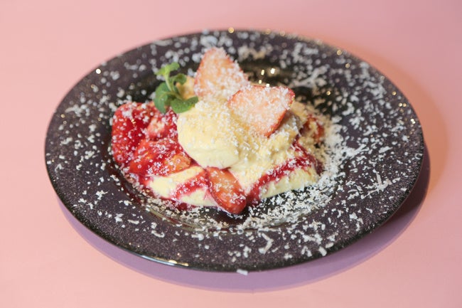 ホワイトチョコと苺のティラミス