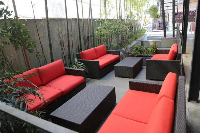 テラス席もあります