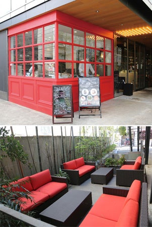 テラス席はペット可