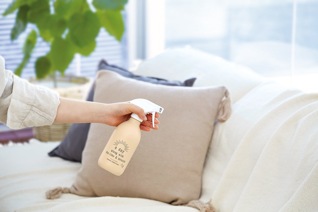 洗いにくいファブリック類の消臭・除菌に