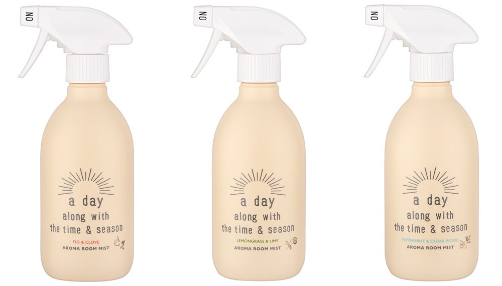 フィグ&クローブ、レモングラス&ライム、ペパーミント&シダーウッド