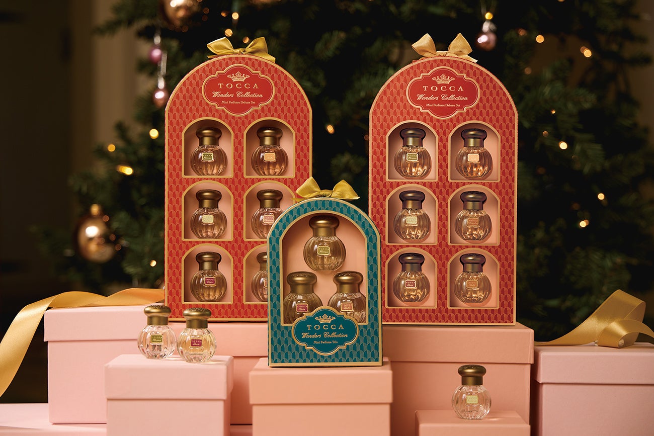 【TOCCA Beauty】新フレグランスが入った2026年コフレ「ワンダーズコレクション」を11月5日に新発売。ZOZOCOSMEでは10月7日より先行発売