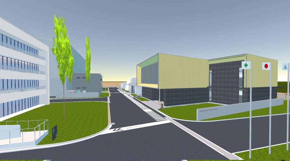 「メタバース技術研究所」のバーチャル空間（２）