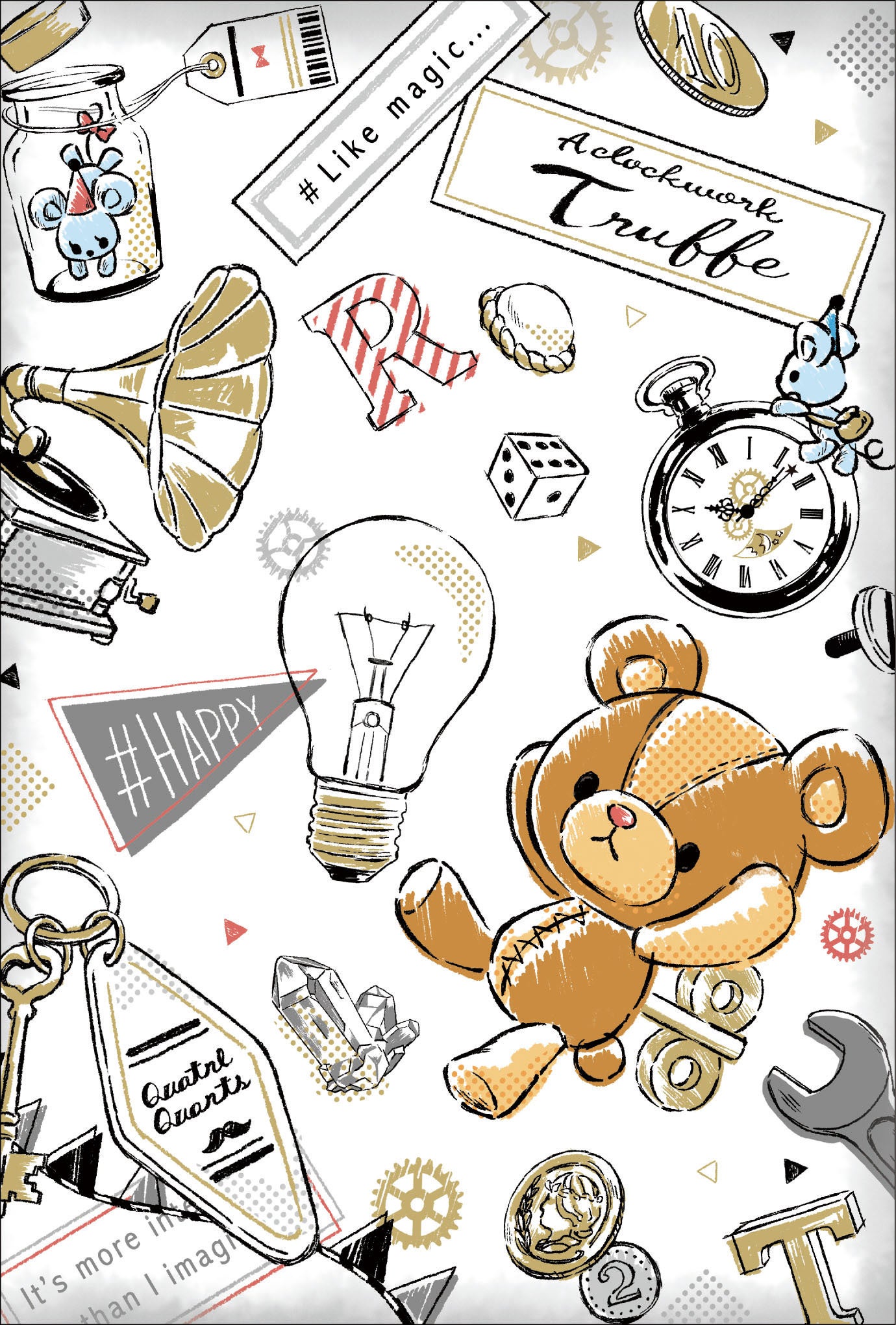 ▲『ぜんまいじかけのトリュフ』プレゼント【C】のポストカード一枚目