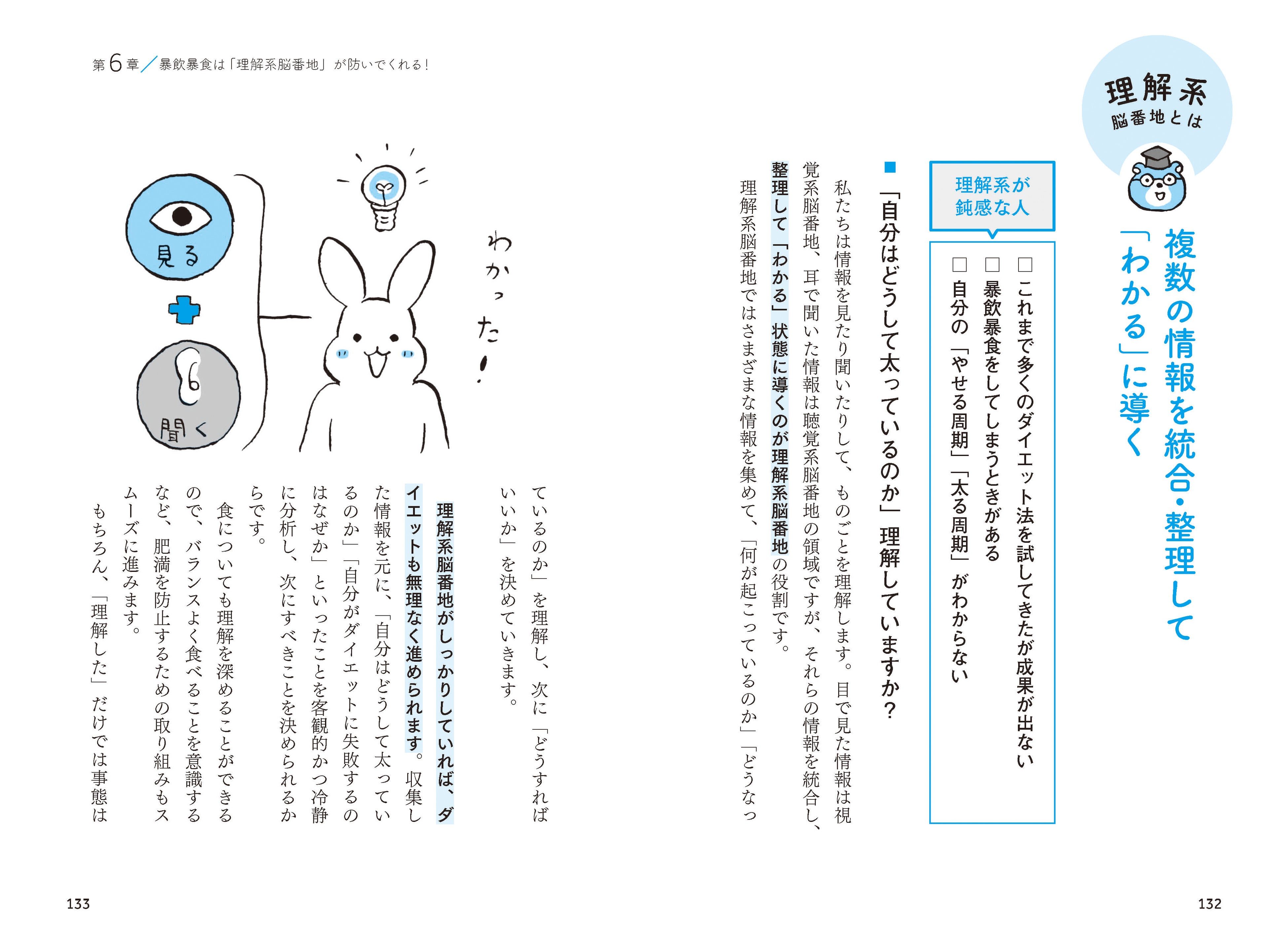 理解系脳番地が衰えていると、暴飲暴食をしてしまう！？