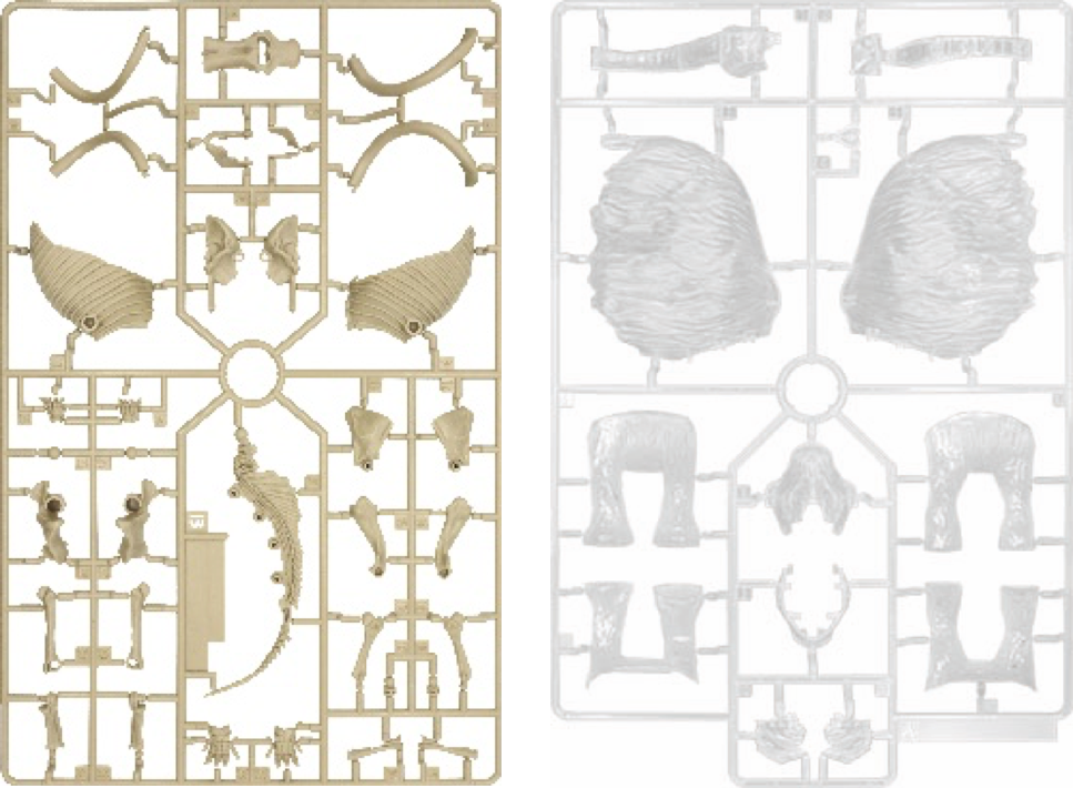 プラモデルのランナー