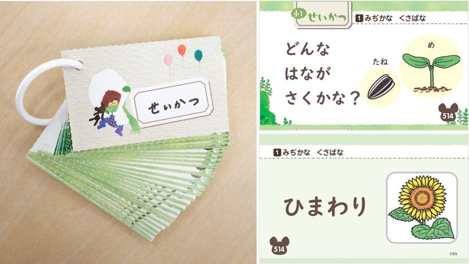 ▲生活はクイズ感覚で学べる！