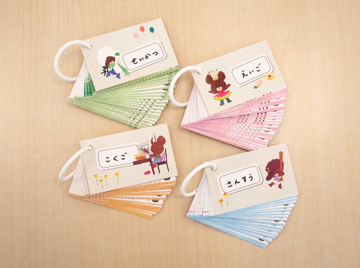 小学校の学習スタートは かわいいジャッキーの学習カードでばっちり 小1 2の全科 国語 算数 生活 英語 をギュギュっとまとめた くまのがっこう おぼえるカード 小1 小2 が発売 株式会社 学研ホールディングスのプレスリリース