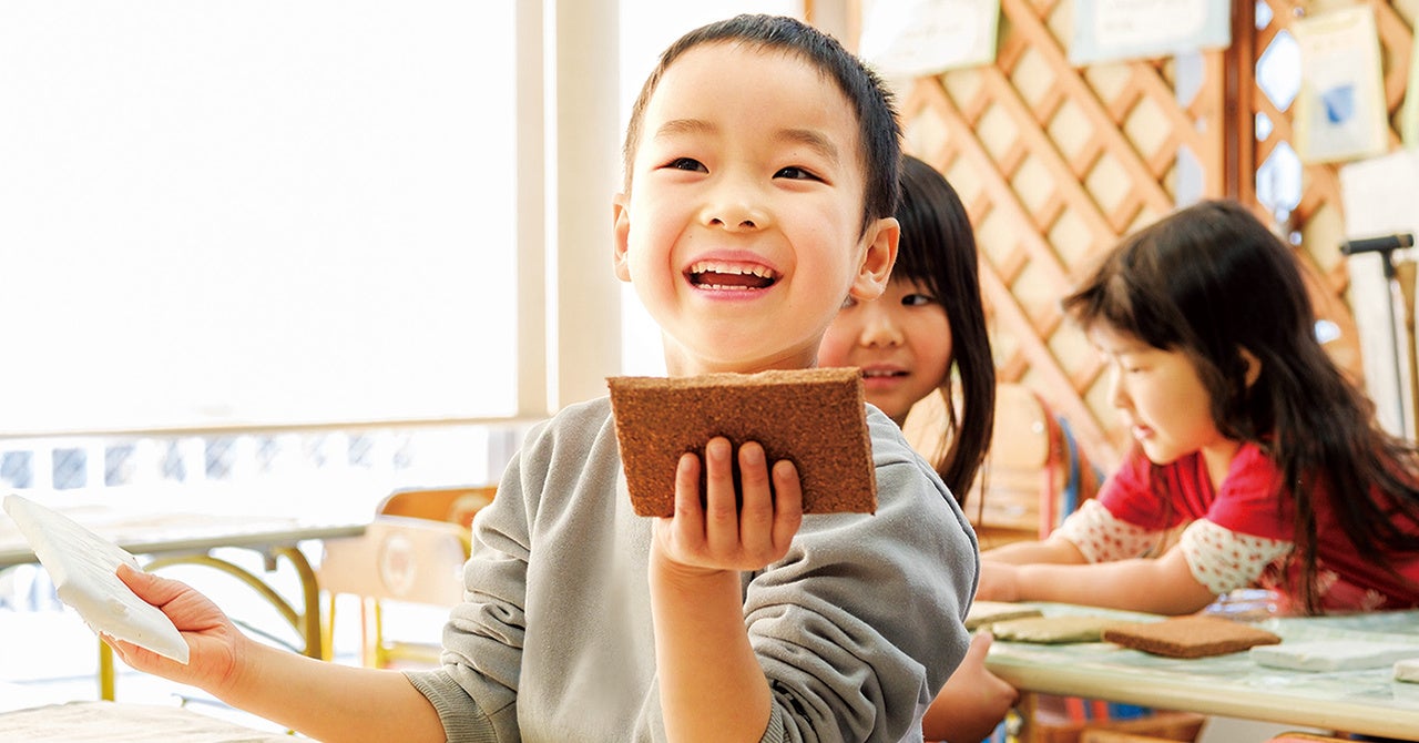 さまざまな感動が芽生え、子どもたちにも笑顔が生まれます