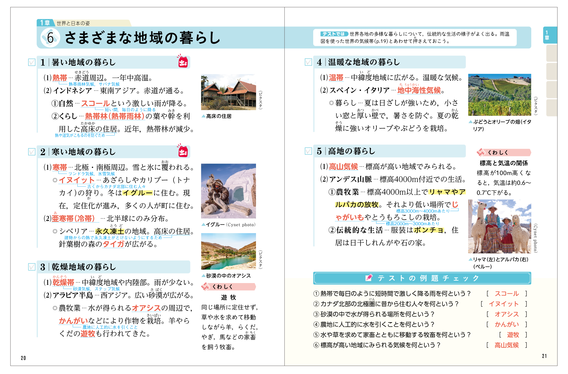 中学生の定期テスト対策に！】要点がポケットサイズにぎゅっとまとまっ