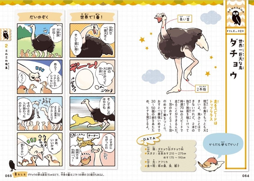 ▲世界一大きいのはからだだけじゃない！？